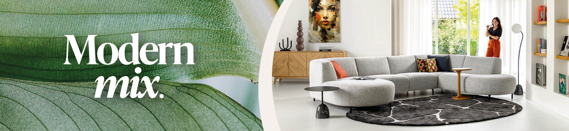 header Modern Mix woonstijl Feelings Wonen