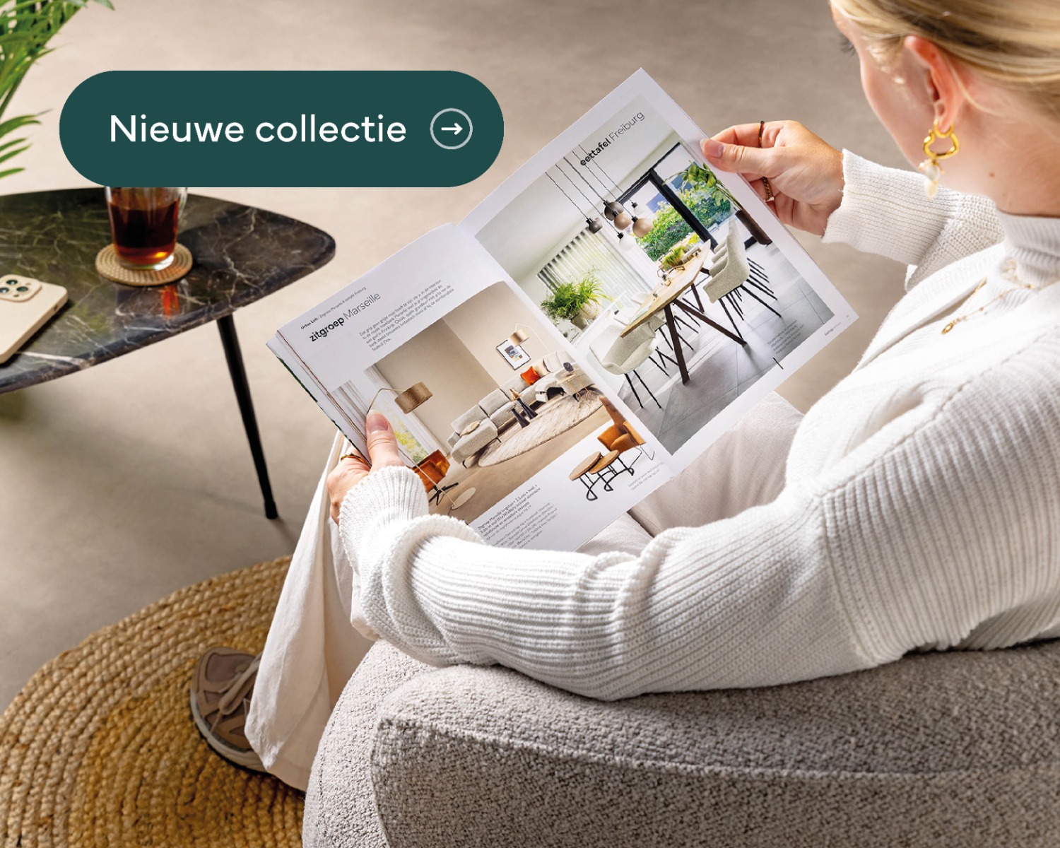 Lees nu alles over onze nieuwste items, en ons gloednieuwe inspiratieboek en woonstijl!